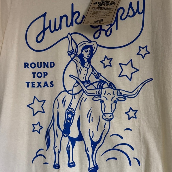 Authentic Junk Gypsy Tee from Round Top, TX store. - Picture 3 of 5